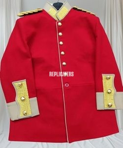 British Army Anglo-Zulu War Officer’s Scarlet Tunic – 24th Foot (1879 Pattern)