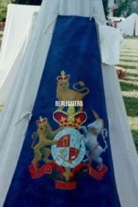 Custom Embroidered Flags, Crests, Baldrics, Flags & Banners (hand, machine & compuerized embroidery done)