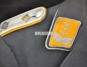 WWII German Luftwaffe Collar Tabs and Shoulder Boards – Rank and Branch Insignia Set