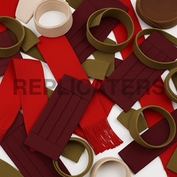 Military Sashes (with/without tassels), Cummerbunds, Puggaree's for all regiments