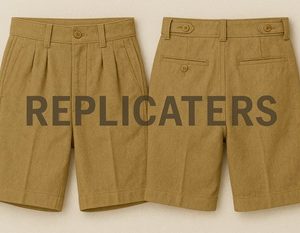 WW1 ANZAC / NZEF Khaki Drill Shorts – Sand-Colored Pleated Pattern