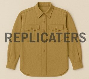 WW1 ANZAC / NZEF Khaki Drill Service Shirt – Sand-Colored Cotton Drill