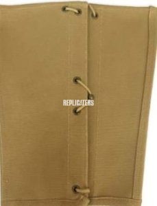 WW1 US AEF M1910 Canvas Leggings in Khaki and Olive Green