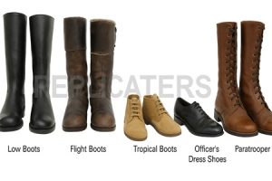 WWII German Luftwaffe Standard Marching Boots (Marschstiefel)