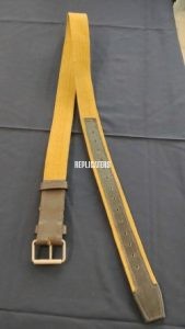 WW2 Soviet Army Web Belt with Leather Reinforcements