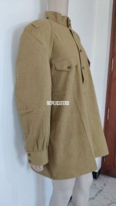 WW2 Soviet Army Summer Gymnastiorka Uniform Set – Tunic, Breeches & Leather Belt