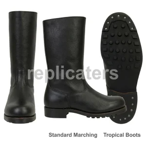 WWII German Luftwaffe Standard Marching Boots (Marschstiefel)