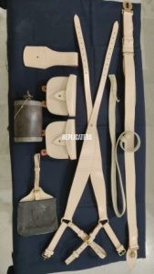 British Army Slade-Wallace 1885 White Leather Equipment Set – Infantry Pattern