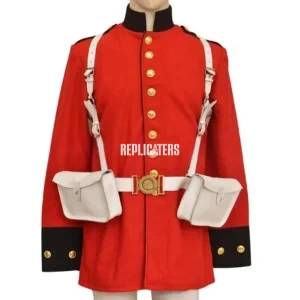 British Army Anglo-Zulu War Infantry Tunic with Valise Equipment – 24th Regiment of Foot (1879 Pattern)