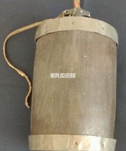 British Army Anglo-Zulu War Wooden Water Bottle – 1871 Pattern Valise Equipment