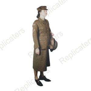 WWII British Army ATS Women’s Service Dress Uniform (Complete Set)