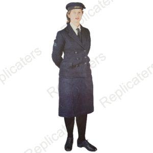 WW2 British WRNS Winter Service Uniform (Jacket, Skirt & Cap)