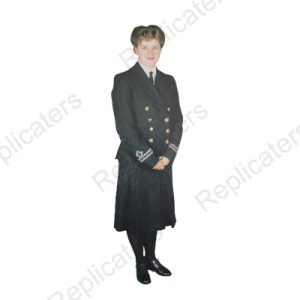 WW2 British WRNS Officer Winter Service Dress Uniform (Jacket, Skirt & Accessories)