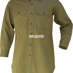 Australian Post-War Jungle Green Shirt – 1950s Pattern