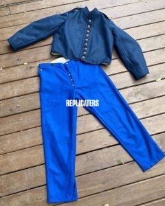 US CIVIL WAR – UNION ENLISTED SHELL JACKET + SKY-BLUE TROUSERS