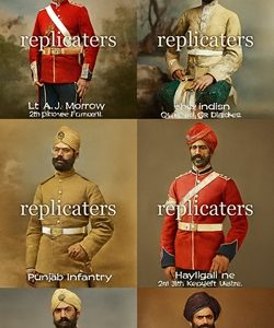 Victorian Splendor: The Finest British Indian Army Uniforms of Colonial India (1870s–1890s)