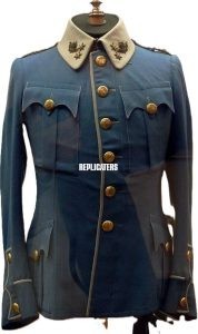 Italian Army Officer Uniform – M1903 Early WWI Blue Service Tunic and Breeches (Regio Esercito)