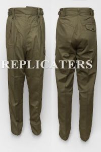 Australian Post-War Jungle Green Trousers – 1950s Pattern
