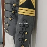 Side view of dress