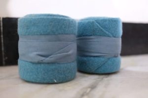 WW1 French Army horizon blue wool puttees