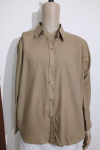 WW2 British ATS Khaki Service Shirt with Detachable Collar