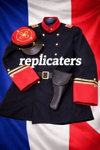 French Army Second Empire Artillery Uniform Set (Kepi, Tunic, Belt & Trousers – c. 1852–1870)