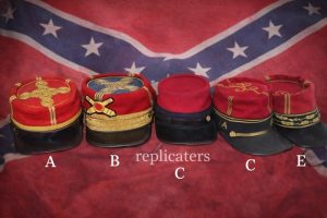 Confederate States Army Kepis (Officer & Enlisted Variants – Civil War)