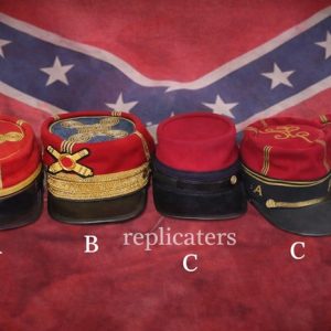 Confederate States Army Kepis (Officer & Enlisted Variants – Civil War)
