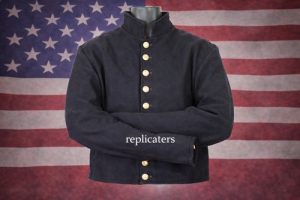 US Civil War Union Army Officer Fatigue Blouse / Undress Tunic (Dark Blue)