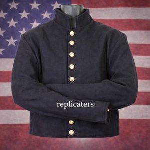 US Civil War Union Army Officer Fatigue Blouse / Undress Tunic (Dark Blue)