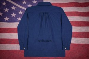 US Civil War Union Army Enlisted Shirt / Fatigue Shirt (Dark Blue)
