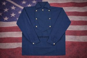 US Civil War Union Army Enlisted Shirt / Fatigue Shirt (Dark Blue)
