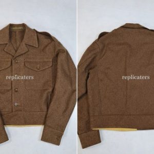 WW2 British Battle Dress (BD) jacket with open neck collar