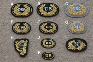 American Civil War Replica Insignia Patch Collection