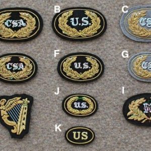 American Civil War Replica Insignia Patch Collection