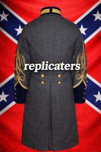 Confederate States Army Officer’s Frock Coat (Civil War Pattern with Austrian Knots)