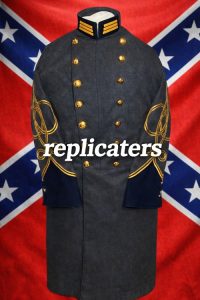 Confederate States Army Officer’s Frock Coat (Civil War Pattern with Austrian Knots)