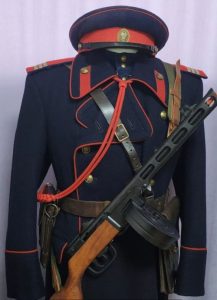 Soviet NKVD Greatcoat & Peaked Cap (Pre-War / Early WWII Pattern)
