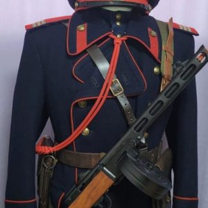 Soviet NKVD Greatcoat & Peaked Cap (Pre-War / Early WWII Pattern)