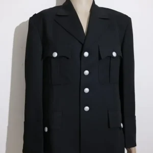 Waffen SS Tunic Black Wool WW2 German Army