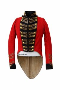 Napoleonic-era British hussar dolman tunic