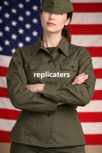 WW2 US Army Women’s HBT Uniform Set – Tunic, Trousers & Cap (WAC/WAVES)