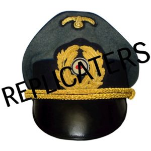 WW2 German Kriegsmarine officer’s peaked cap (Schirmmütze-Leutnant zur See/ Kapitänleutnant)