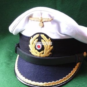 Custom made ww2 German Kriegsmarine caps for all branches/ranks