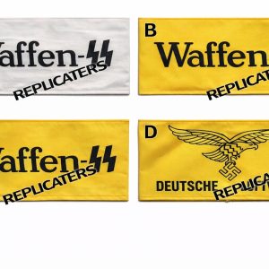 WWII German Armband Collection – Deutsche Luftwaffe & Waffen-SS Identification Variants