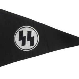 WW2 German SS ceremonial-vehicle identification pennant