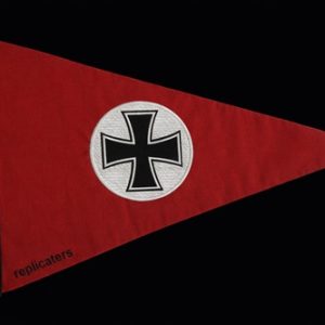 WW2 German Iron Cross ceremonial & vehicle pennant
