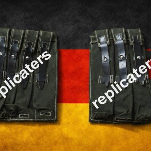 MP38 / MP40 Ammunition Pouches – 6 Cell Magazine Set (Pair) WW2 German army