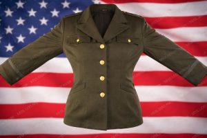 Women’s Army Corps (WAC) Officer Service Jacket – OD Class A-WW2 US