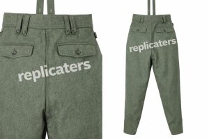 M43 Heer field-grey wool trousers WW2 German army